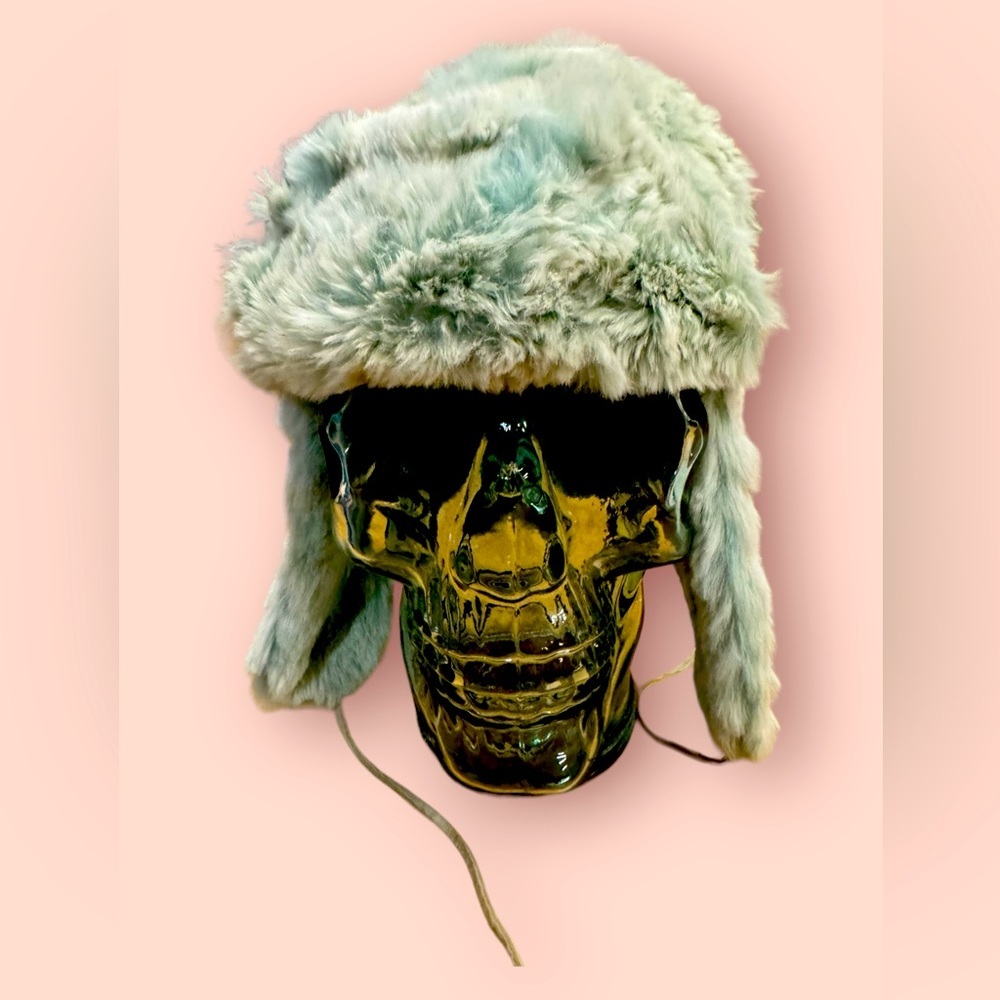 Vintage Escada Sport Rabbit Fur Trapper Hat